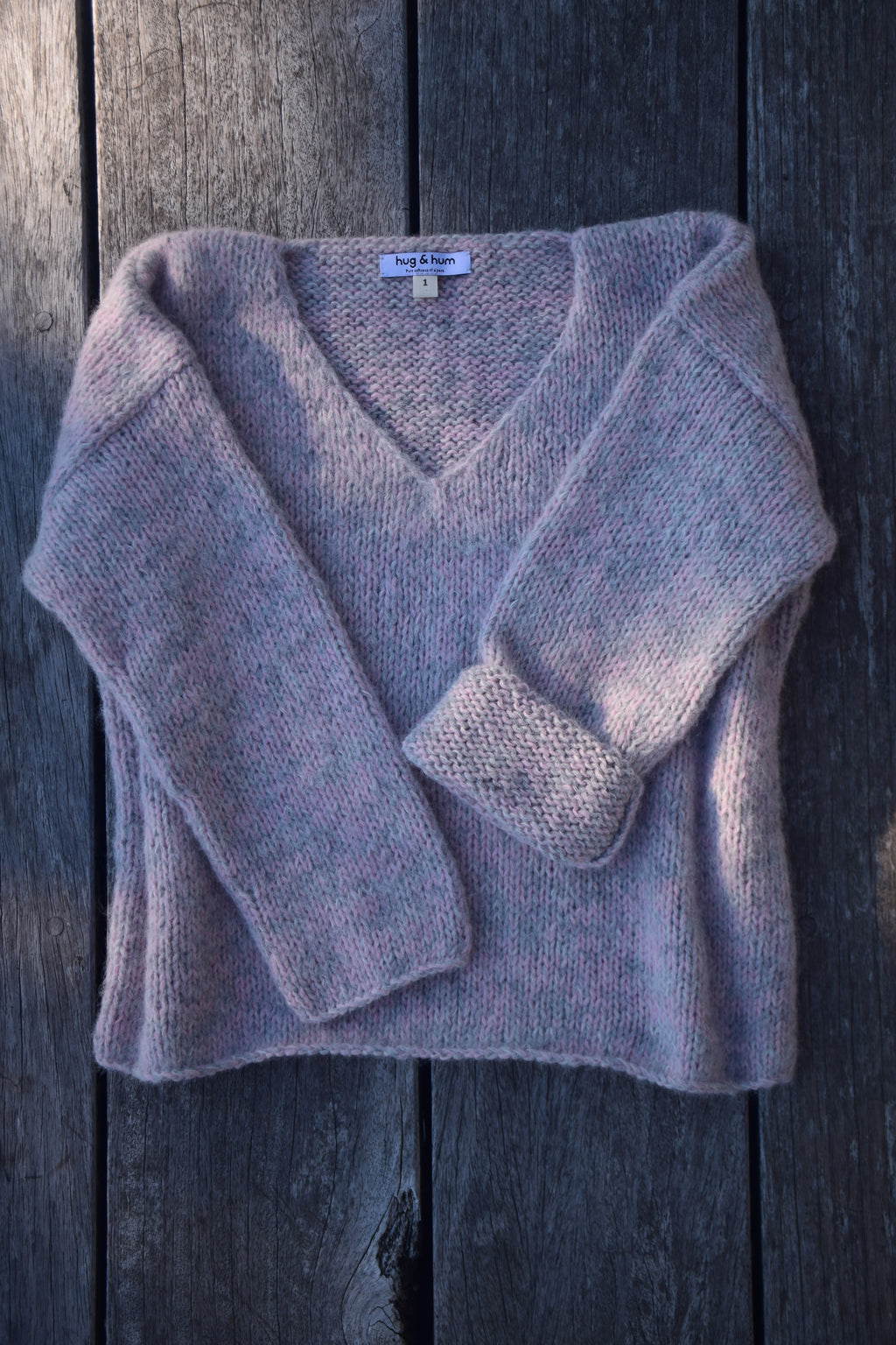 Eloïse mélange alpaca v-sweater